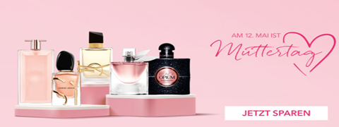 Import Parfumerie: 25% Rabatt auf ausgewählte Produkte zum Muttertag!